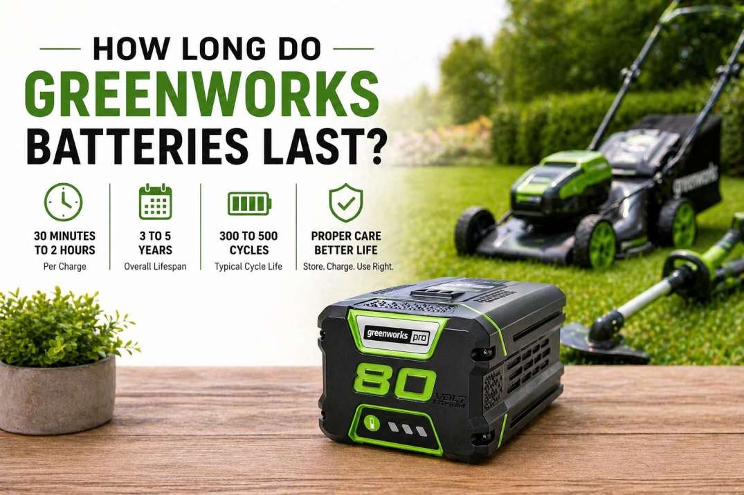 Greenworks Batteries Lifespan