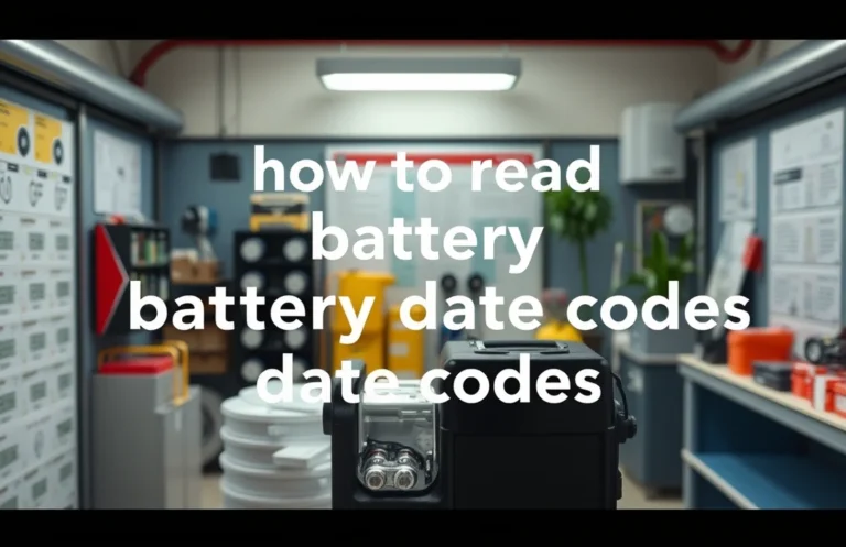 How to Decode Battery Date Codes for Optimal Usability