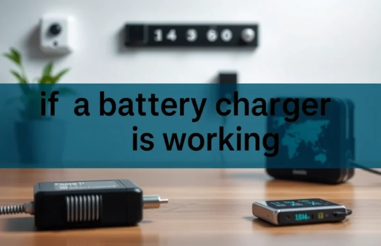 How to Test If Your Battery Charger is Functioning Properly