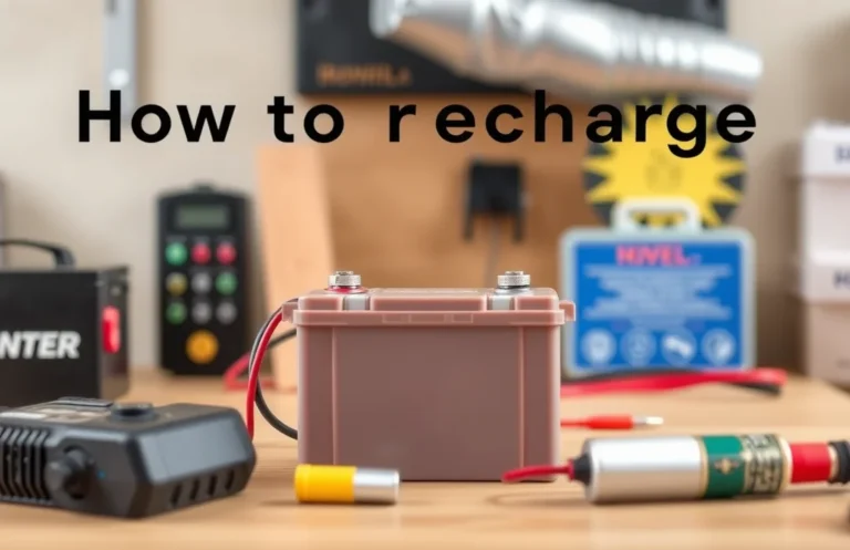 How to Safely Recharge a 12V Battery for Optimal Performance