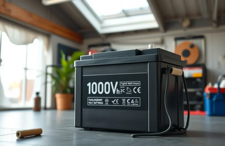 Calculating Watt Hours in a 100Ah 12V Battery: Key Insights