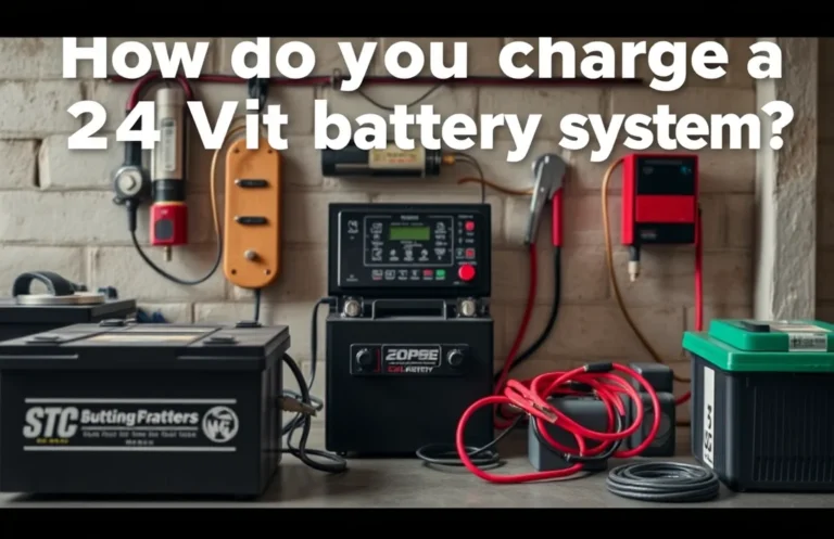 How to Properly Charge a 24 Volt Battery System: Methods and Tips