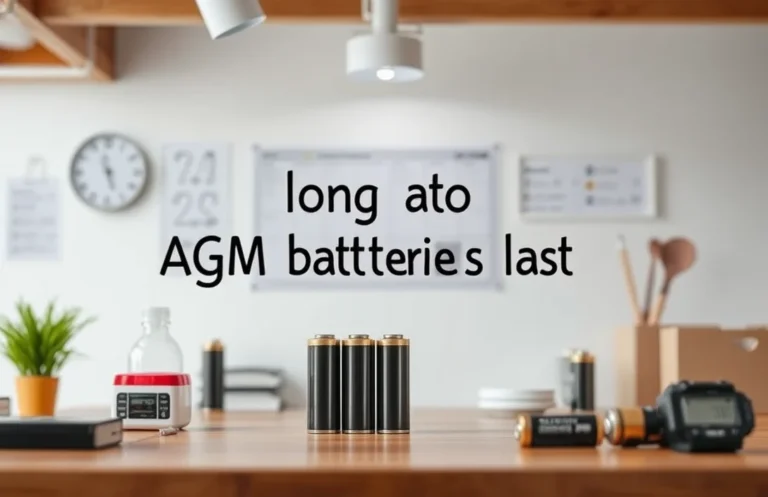AGM Batteries Lifespan: What You Should Know for Smart Choices