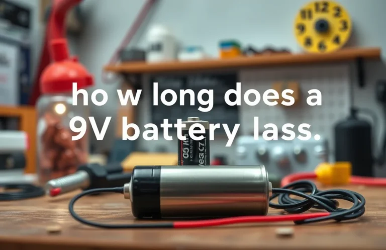 How Long Can You Expect a 9V Battery to Last?