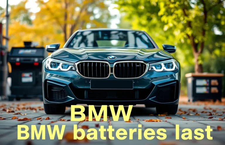 BMW Battery Lifespan: What to Expect and When to Replace