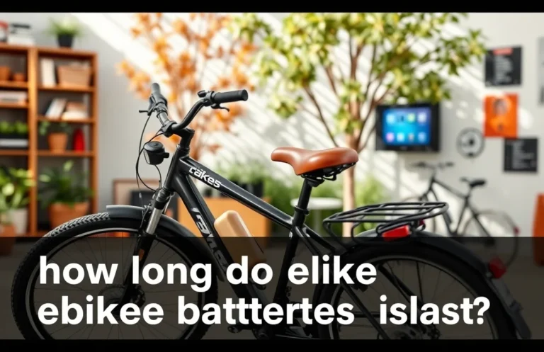 Ebike Batteries: Lifespan, Durability, and Maintenance Insights