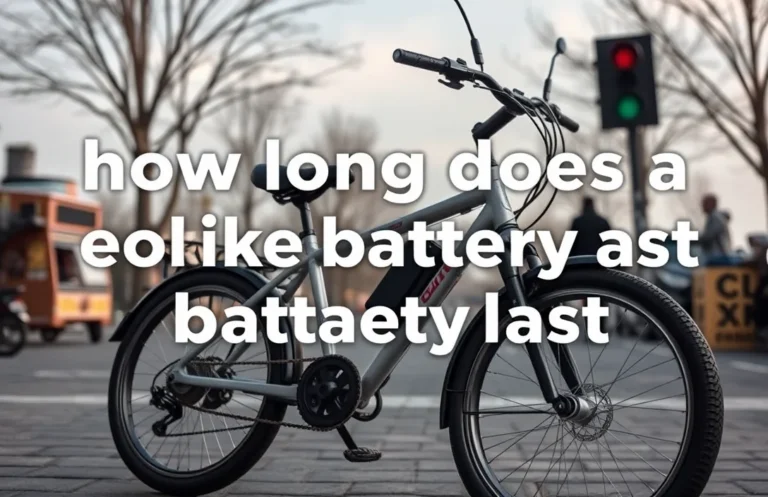 Ebike Battery Lifespan: How Long Can You Expect It to Last?