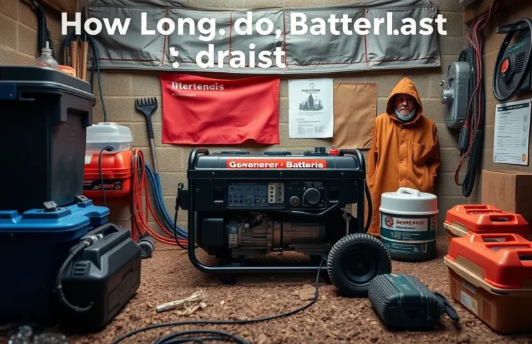 Generator Battery Lifespan: What to Expect for Reliable Performance