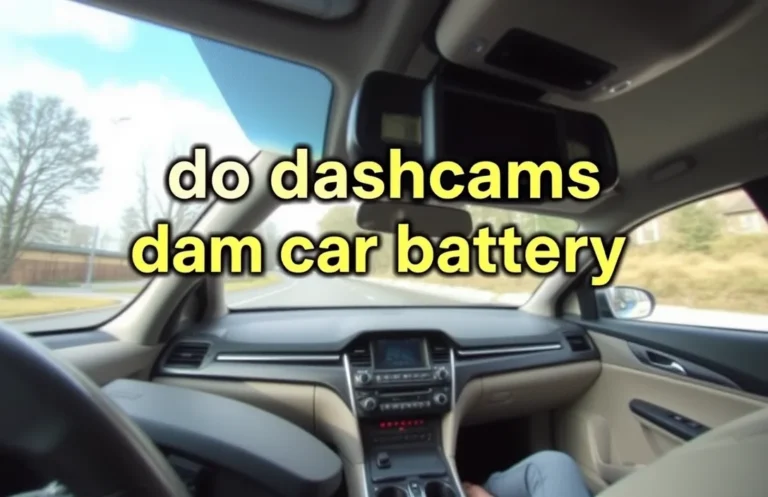 Do Dashcams Drain Car Battery? Here’s What You Should Know