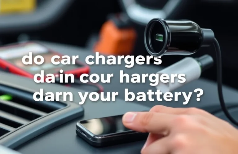 Do Car Chargers Drain Your Battery? Understanding the Impact on Per…
