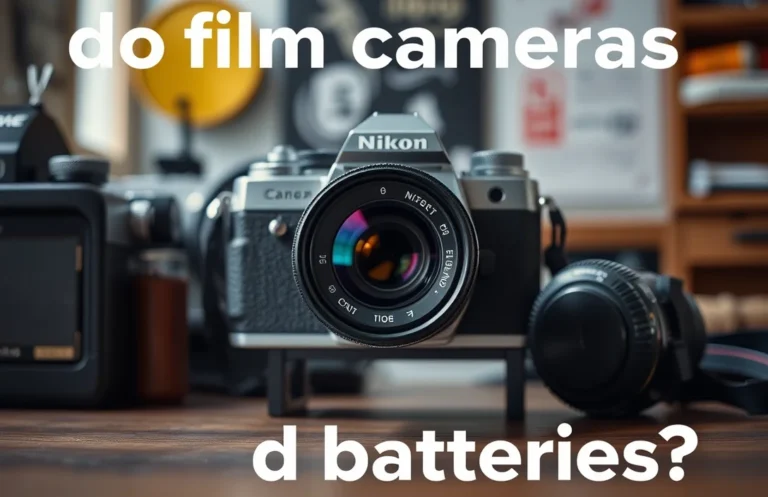 Do Film Cameras Need Batteries? Understanding Their Power Needs