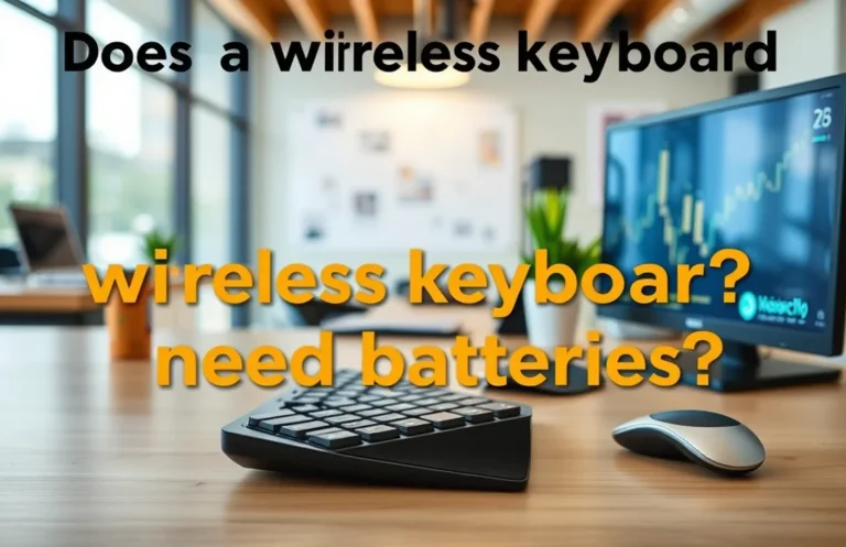 Do Wireless Keyboards Need Batteries? Key Insights Explained