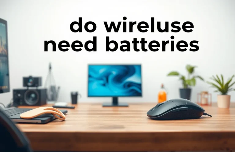 Do Wireless Mice Need Batteries? Understanding Their Power Needs