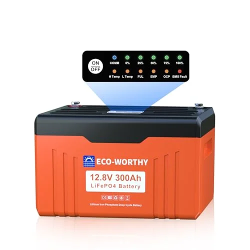 10 Best 300Ah Lithium Battery Options For Reliable Power Storage 2026