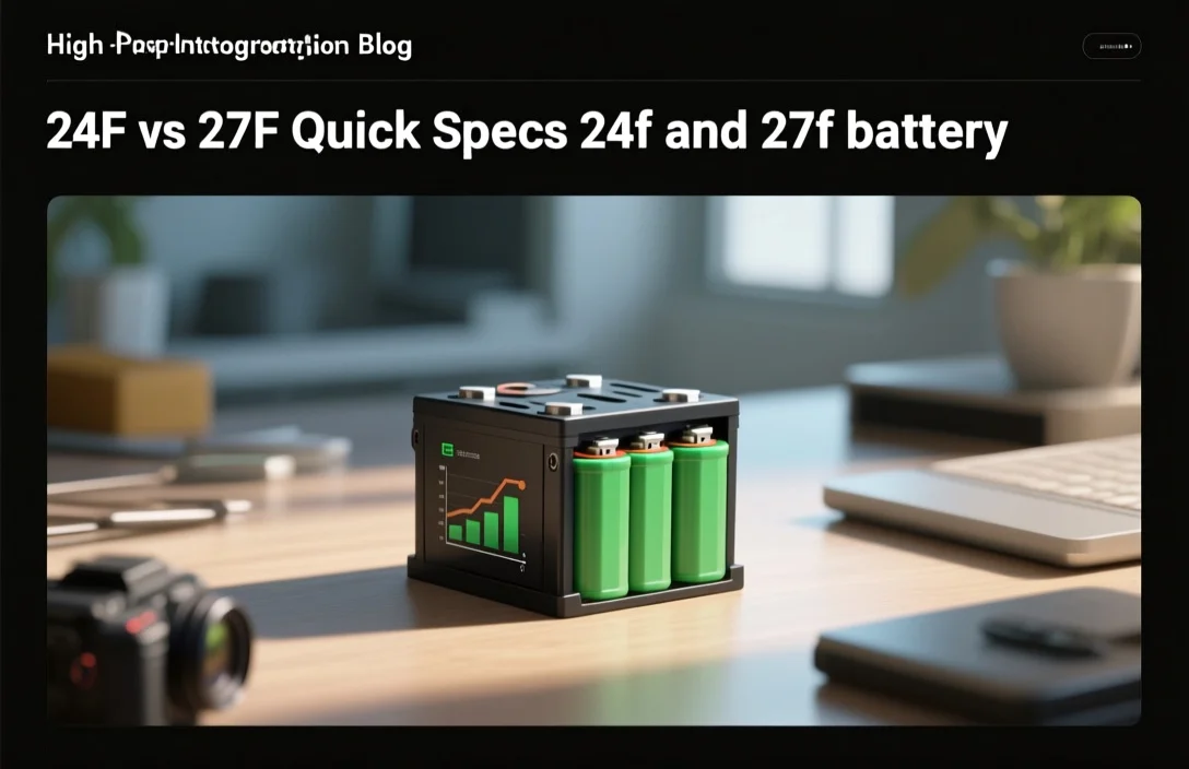 24F vs 27F Quick Specs - difference between 24f and 27f battery