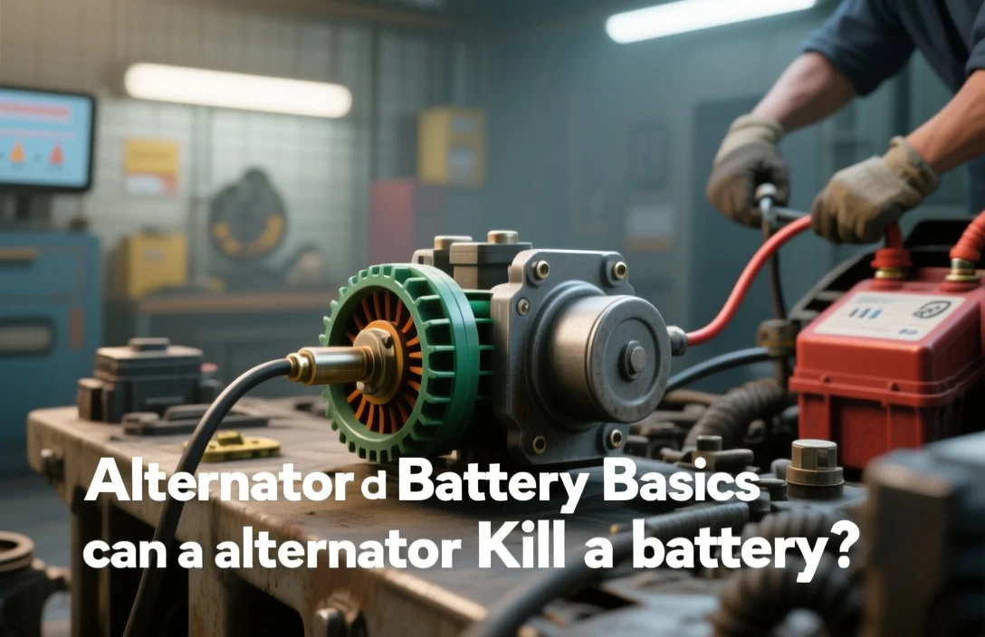Alternator and Battery Basics - can a alternator kill a battery?