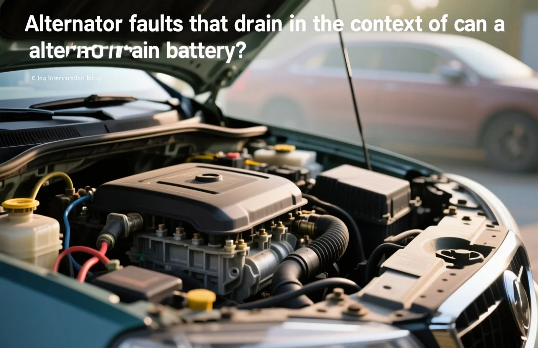 Alternator faults that drain - can a alternator drain battery?