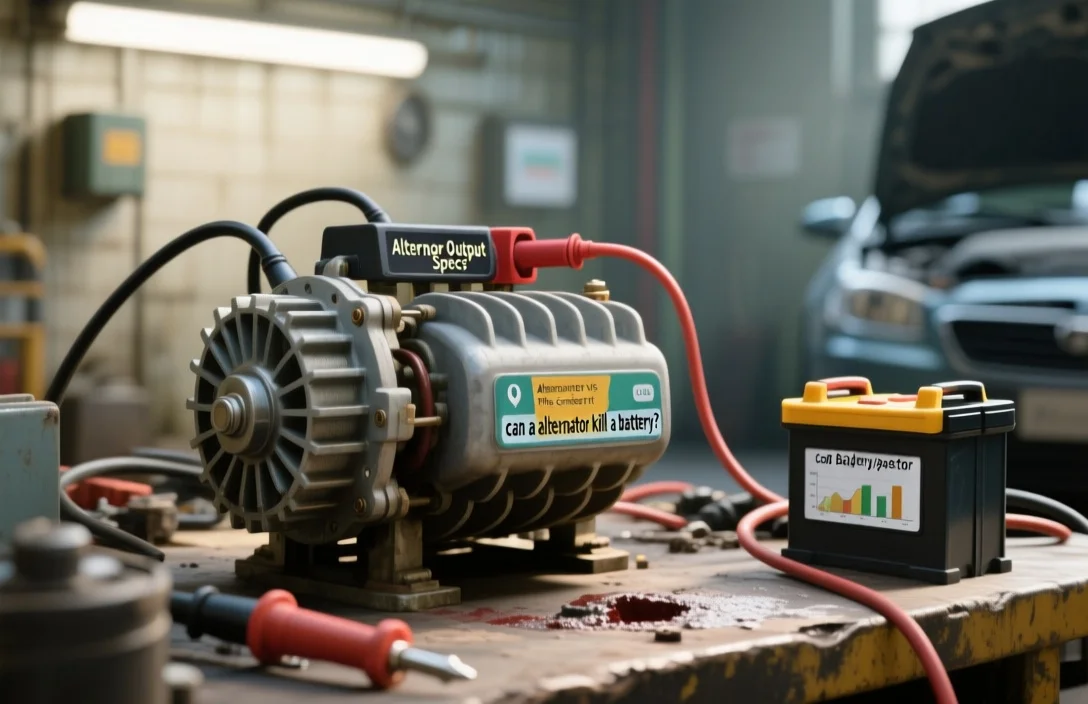 Alternator Output vs Battery Specs - can a bad alternator kill a battery?