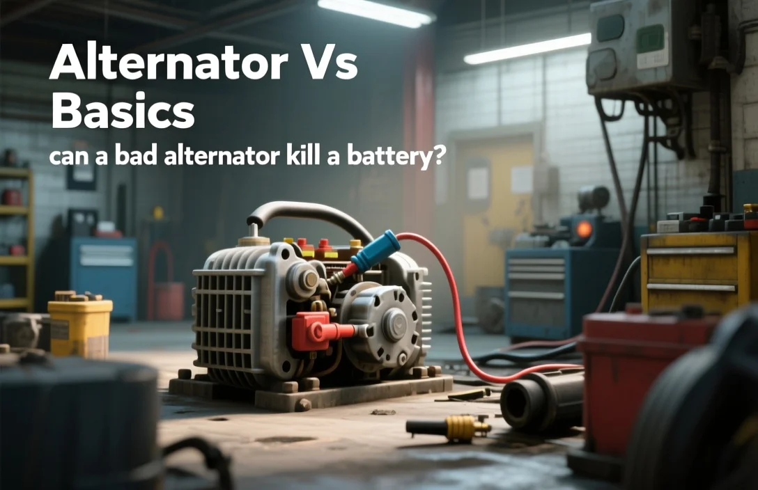 Alternator vs Battery Basics - can a bad alternator kill a battery?