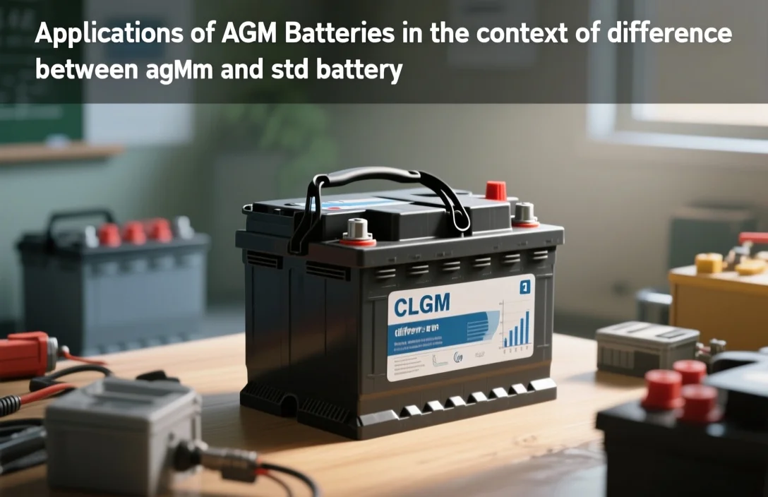 Applications of AGM Batteries - difference between agm and std battery