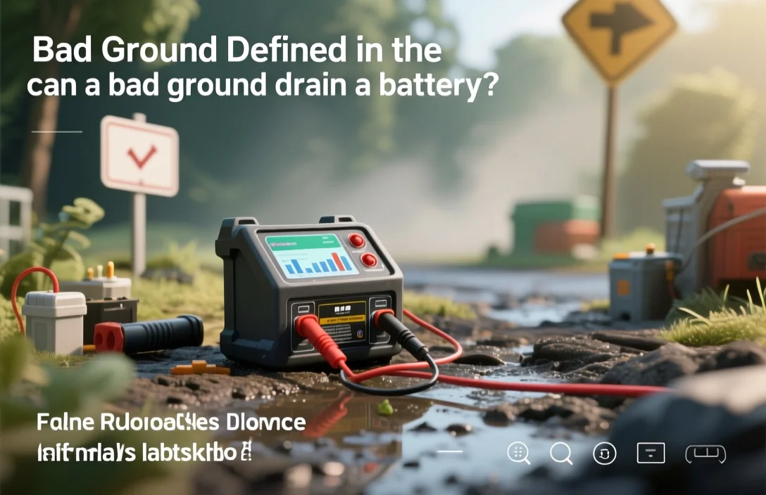 Bad Ground Defined - can a bad ground drain a battery?
