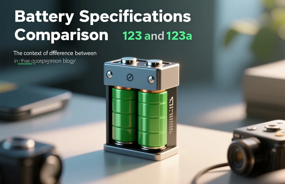 Battery Specifications Comparison - difference between 123 and 123a battery