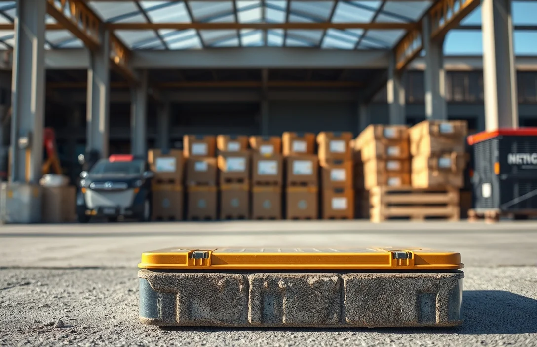 Best practices for placement and storage - can i put a car battery on concrete?
