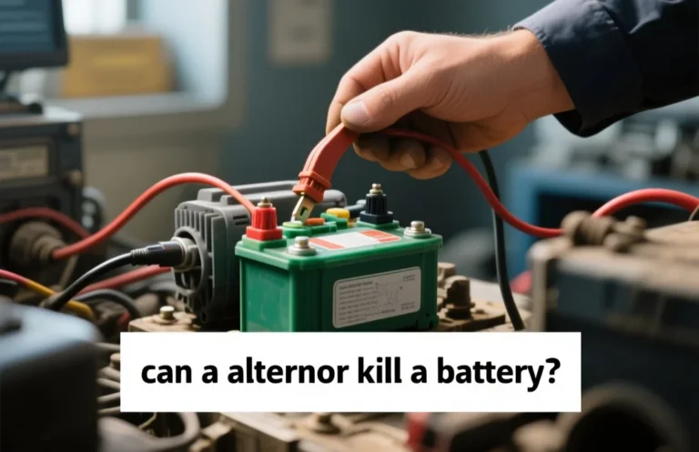 can a alternator kill a battery?