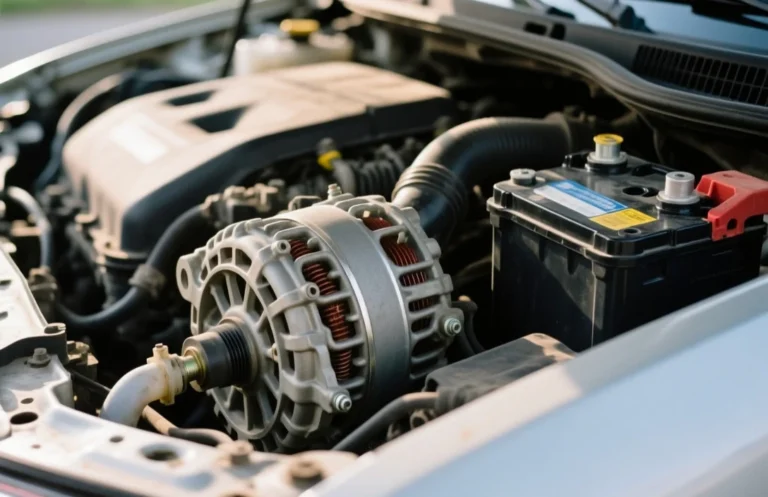 can a bad alternator drain a new battery?