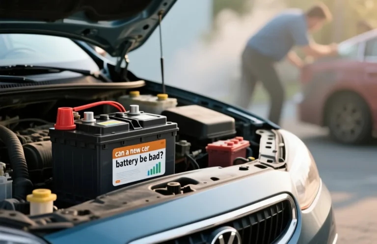 can a new car battery be bad?