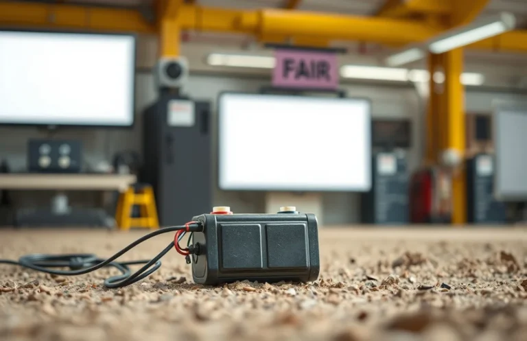 can you put a battery on the ground?