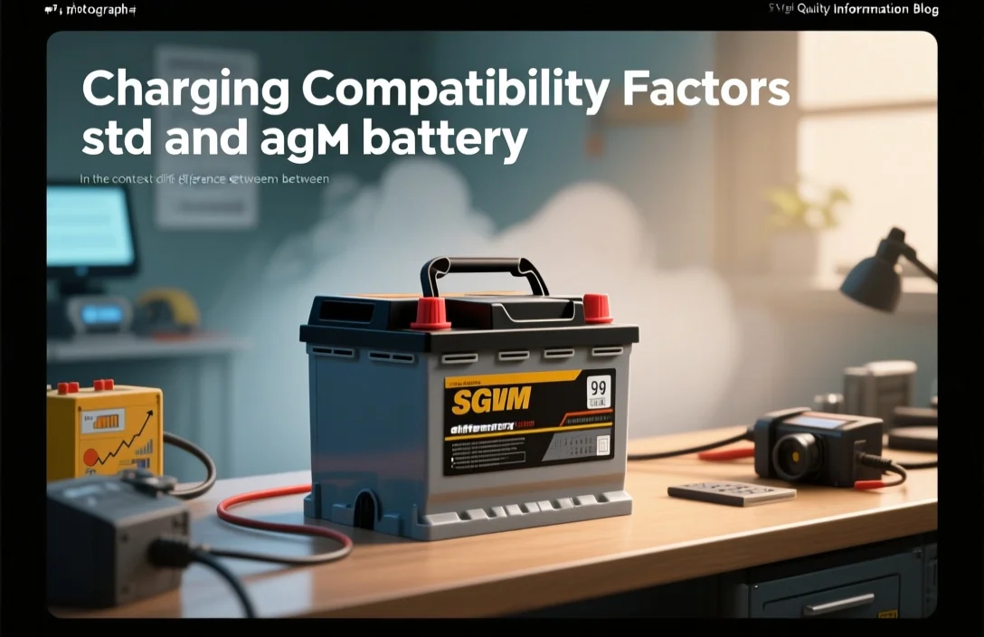 Charging Compatibility Factors - difference between std and agm battery
