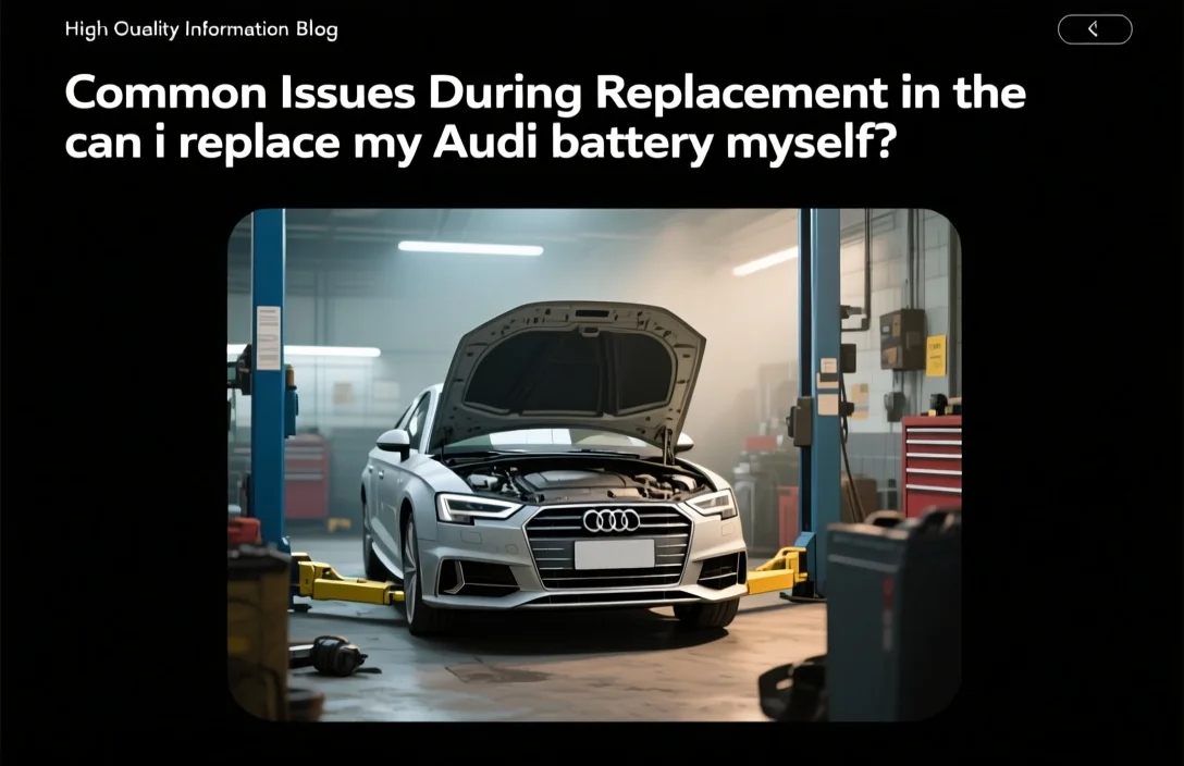 Common Issues During Replacement - can i replace my audi battery myself?