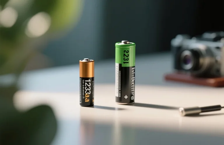 difference between 123 and 123a batteries