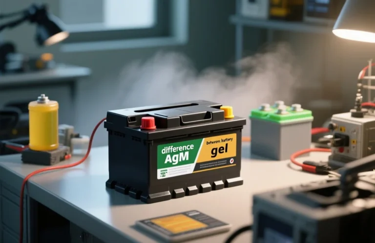 difference between agm and gel battery
