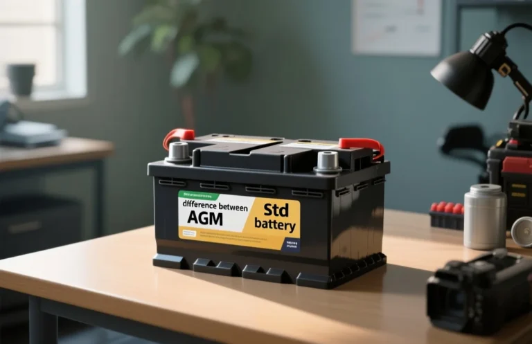 difference between agm and std battery