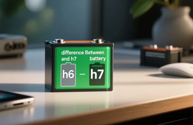difference between h6 and h7 battery