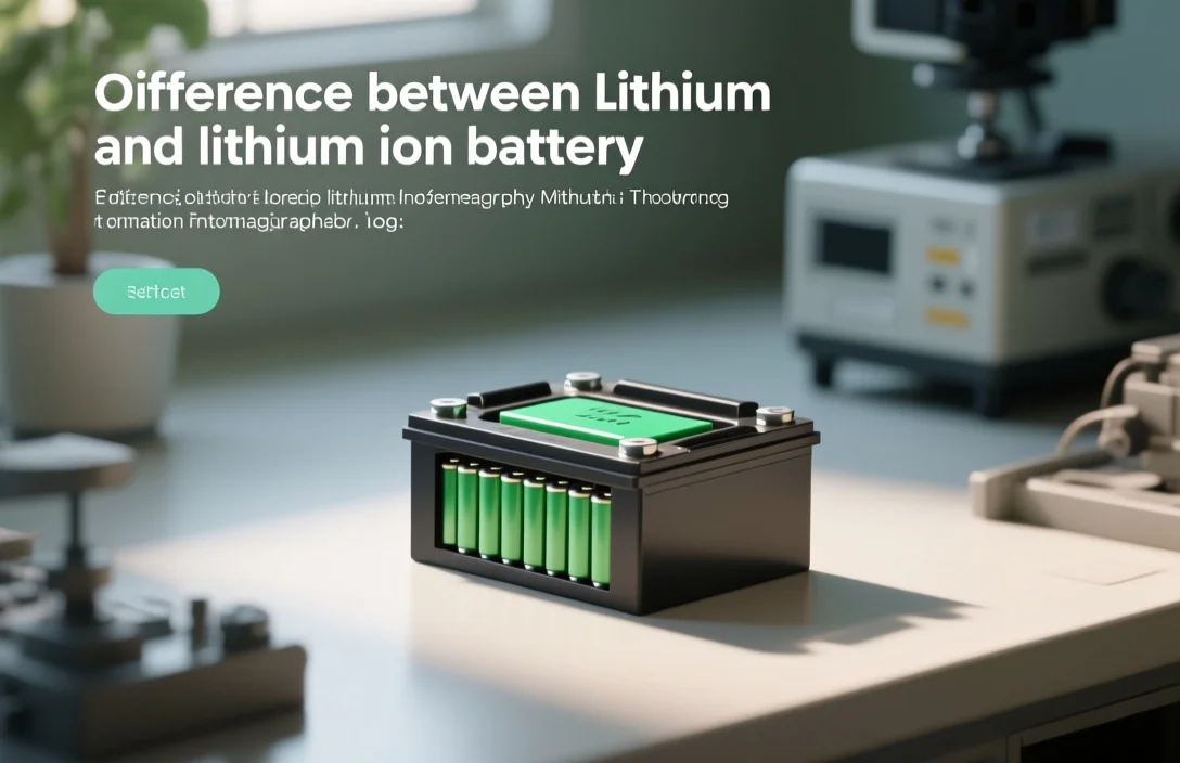 Difference Between Lithium And Lithium Ion Battery