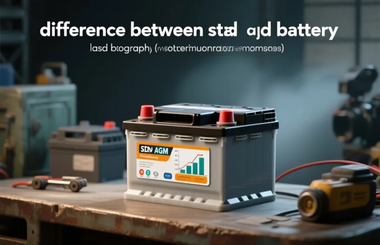 difference between std and agm battery