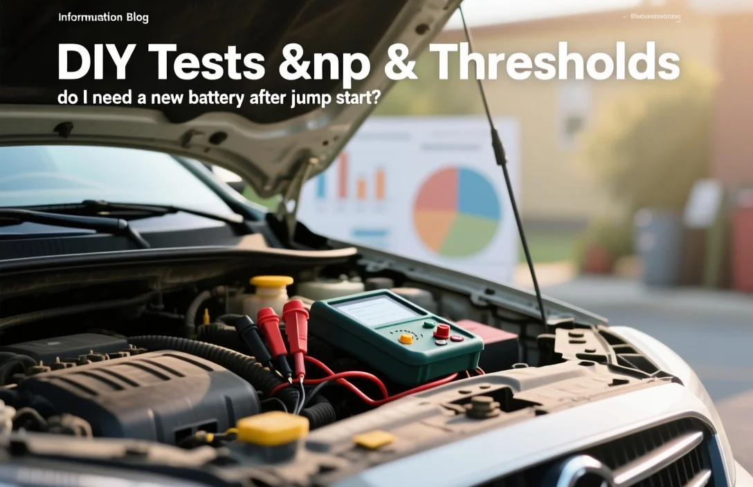 DIY Tests & Thresholds - do i need a new battery after jump start?