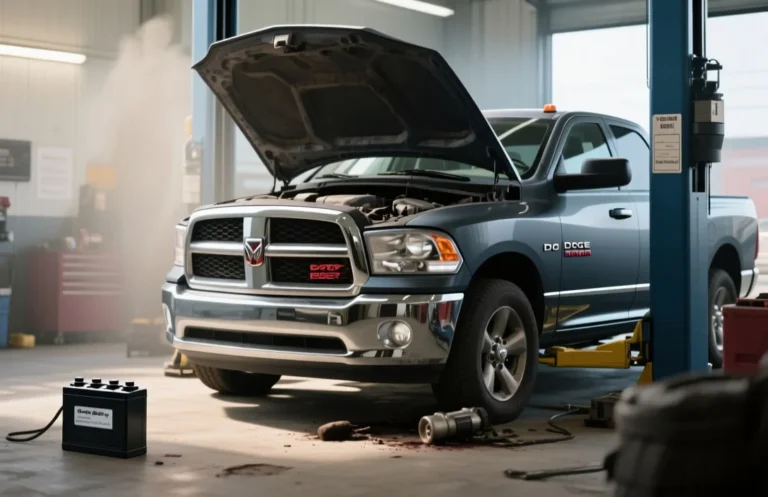 dodge ram dead battery reset?