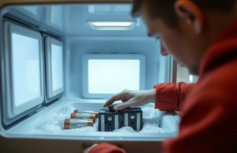 does putting batteries in the freezer recharge them?