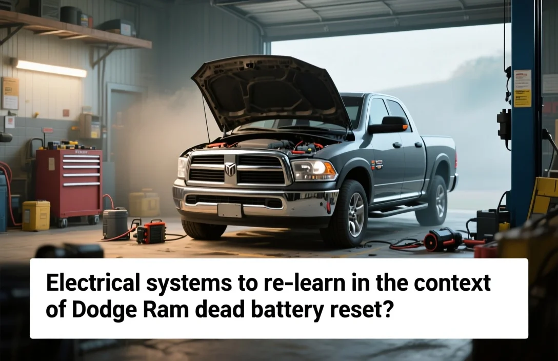 Electrical systems to re-learn - dodge ram dead battery reset?