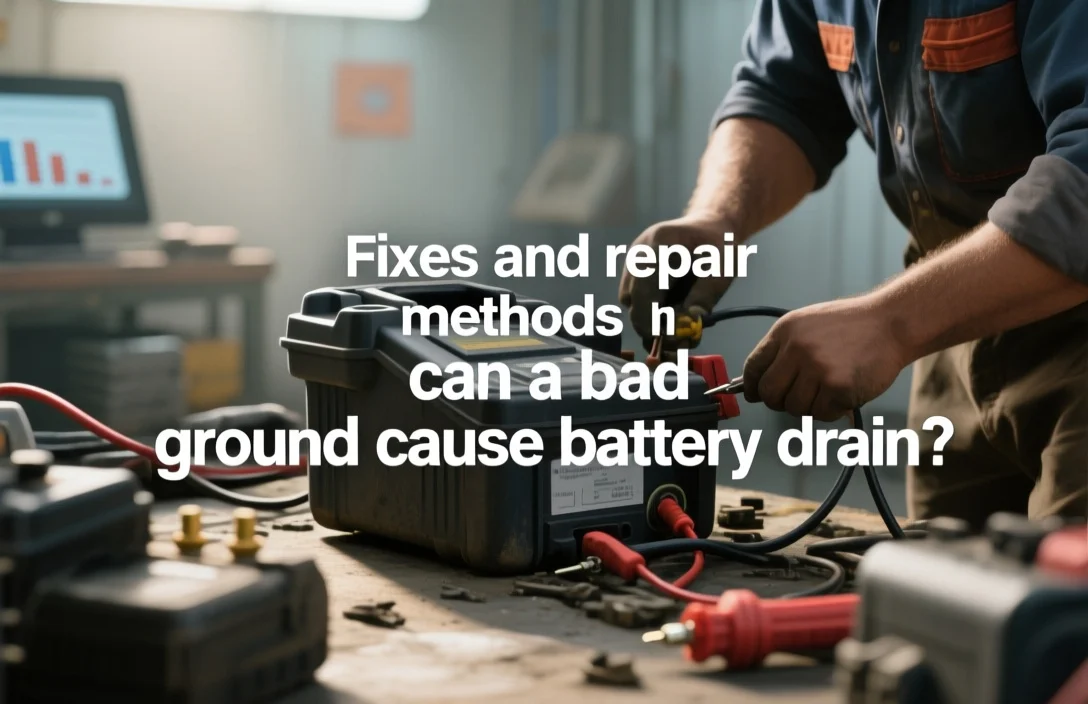 Fixes and repair methods - can a bad ground cause battery drain?