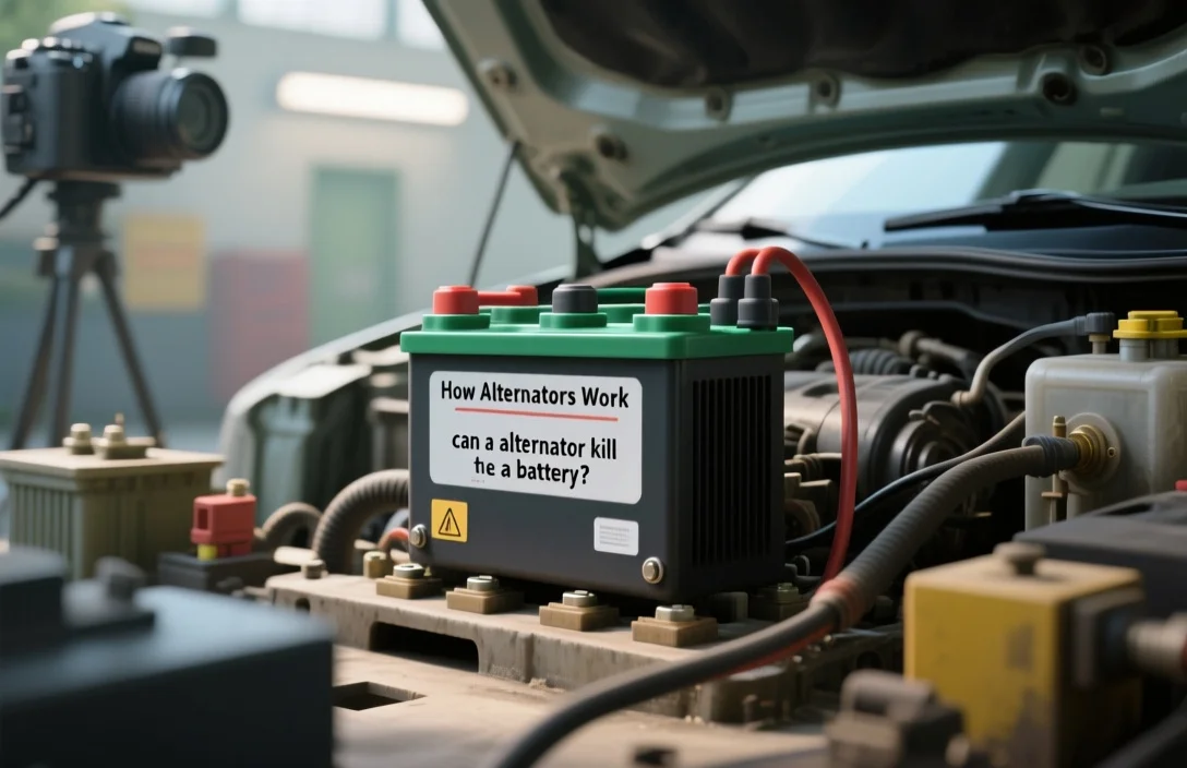 How Alternators Work - can a alternator kill a battery?