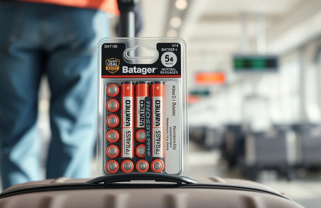 How to Pack AA Batteries for Checked Baggage - can double a batteries go in checked luggage?