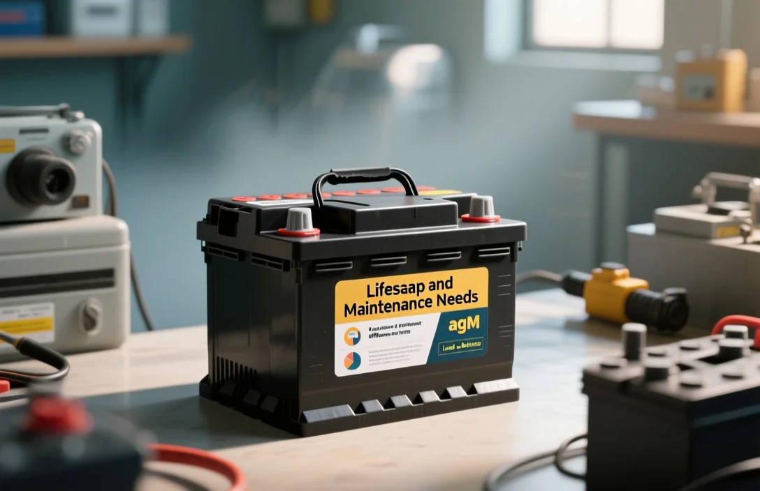 Lifespan and Maintenance Needs - difference between agm and lead acid batteries
