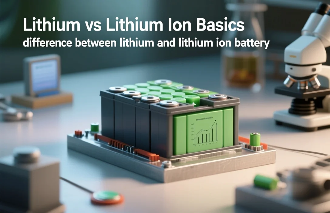 Lithium vs Lithium Ion Basics - difference between lithium and lithium ion battery