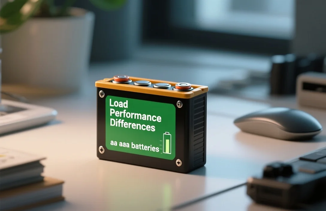 Load Performance Differences - difference between aa and aaa batteries