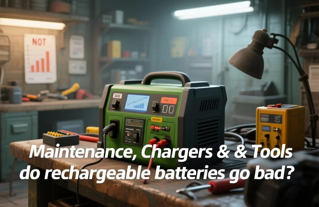 Maintenance, Chargers & Tools - do rechargeable batteries go bad?